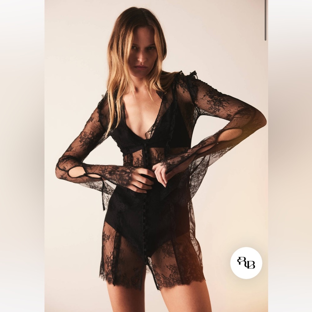 (SOLD) Rat & Boa Luana Lace Mini Dress